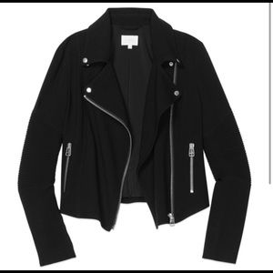 ARITZIA WILFRED Black Montesson Moto Jacket